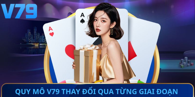 Quy mô V79 thay đổi qua từng giai đoạn