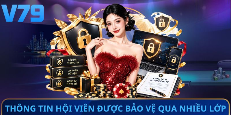 Thông tin hội viên được bảo vệ qua nhiều lớp